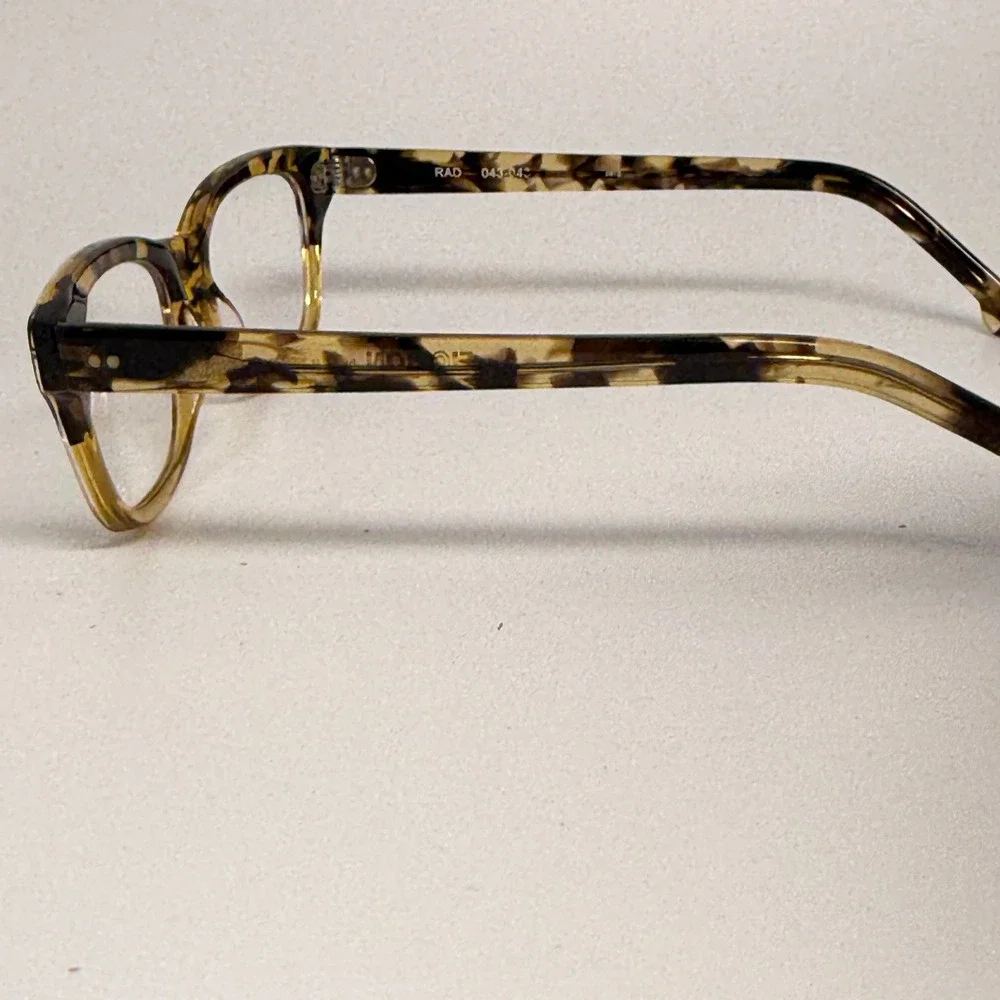 Fiction by l.a. Eyeworks RAD 043-043 Tortoise Shell Eyeglasses Frames‎ 0812